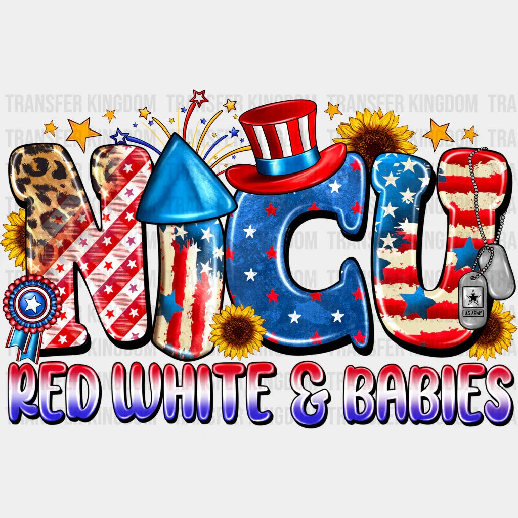 Nicu 4Th Of July Design - Dtf Transfers