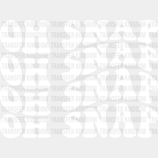 Oh Snap Design - Photography Iron On Dtf Transfer Unisex S & M (10’’) / Light Color See Imaging