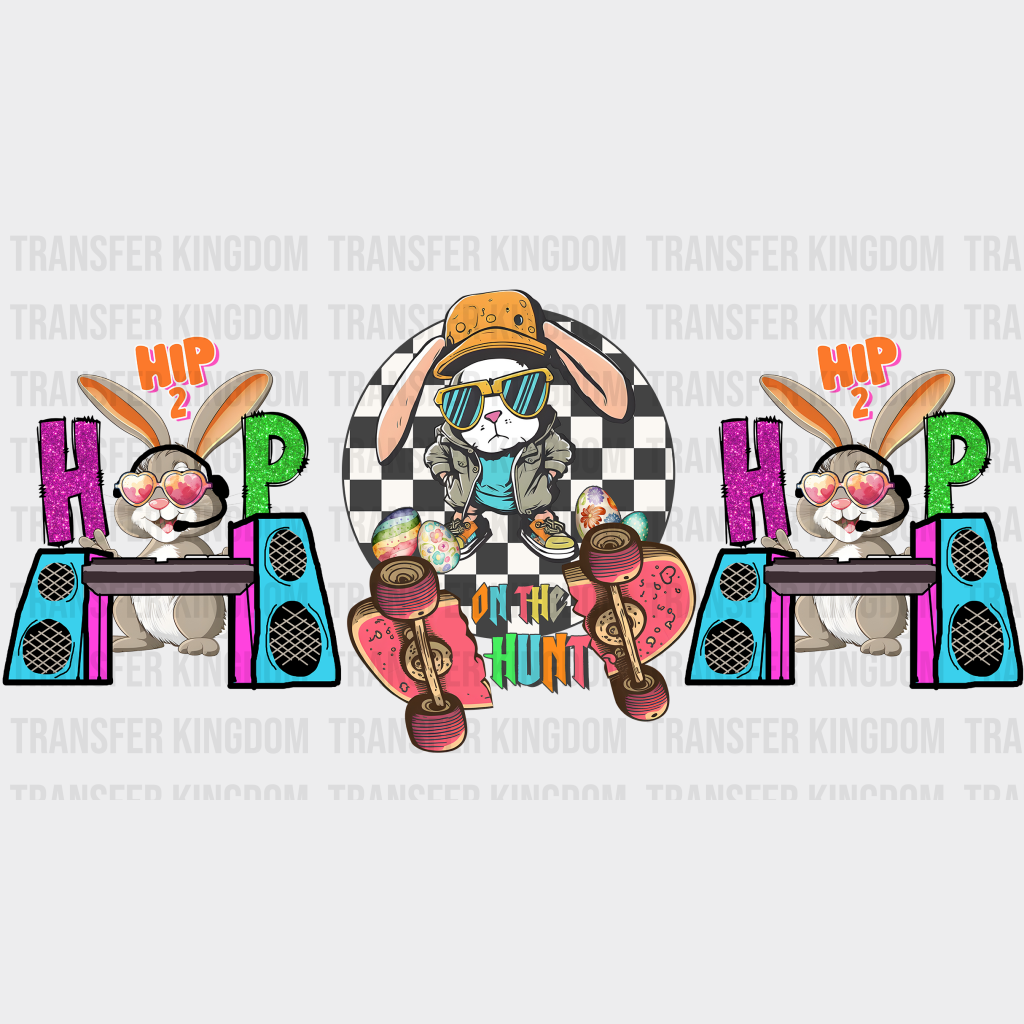 On The Hunt Easter UV DTF Transfer Cup Wrap UV DTF Sticker - Transfer Kingdom