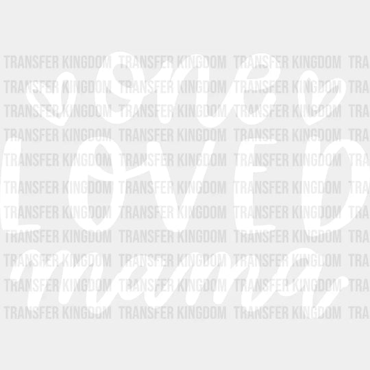 One Loved Mama - Mothers Day Mom Life Strong Design Dtf Heat Transfer Unisex S & M (10’) / Light