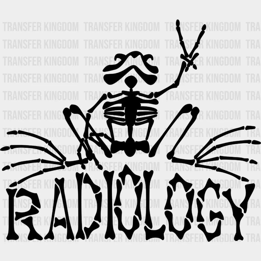 Peace Frog Radiology - Nurse Rad Tech X Ray Design- Dtf Heat Transfer