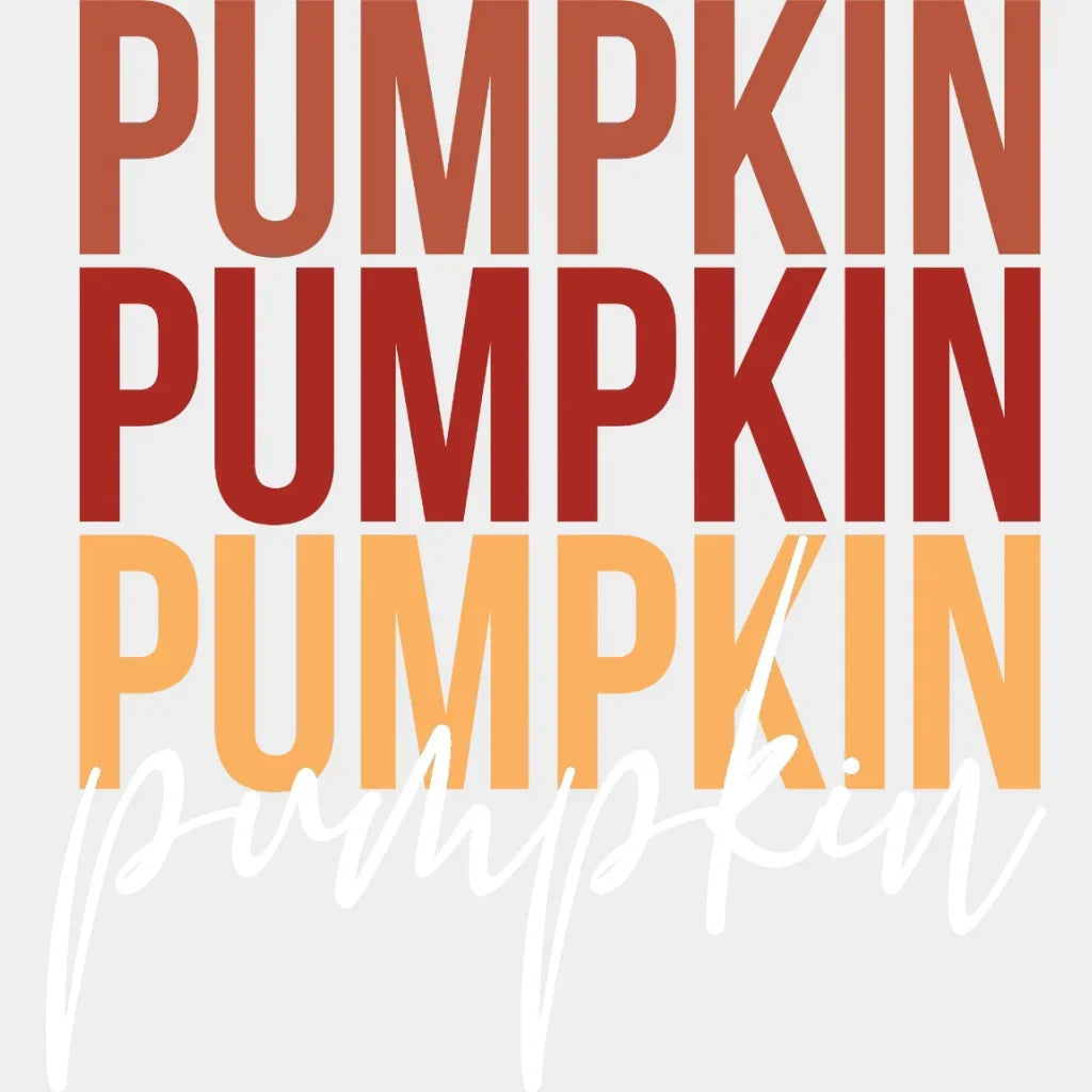 Pumpkin Pumpkin Fall Design - Dtf Heat Transfer