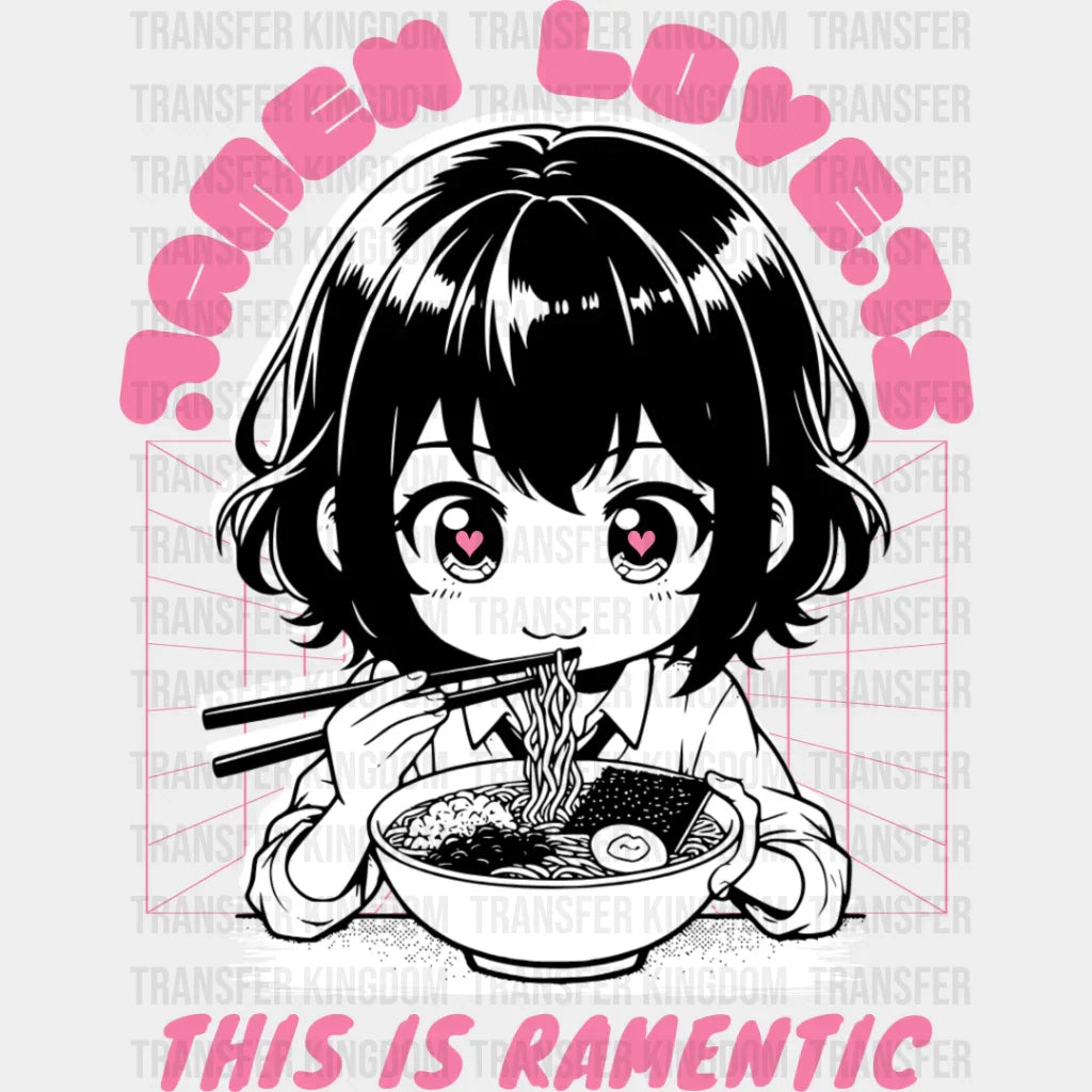 Ramen Lovers - Anime Dtf Heat Transfer