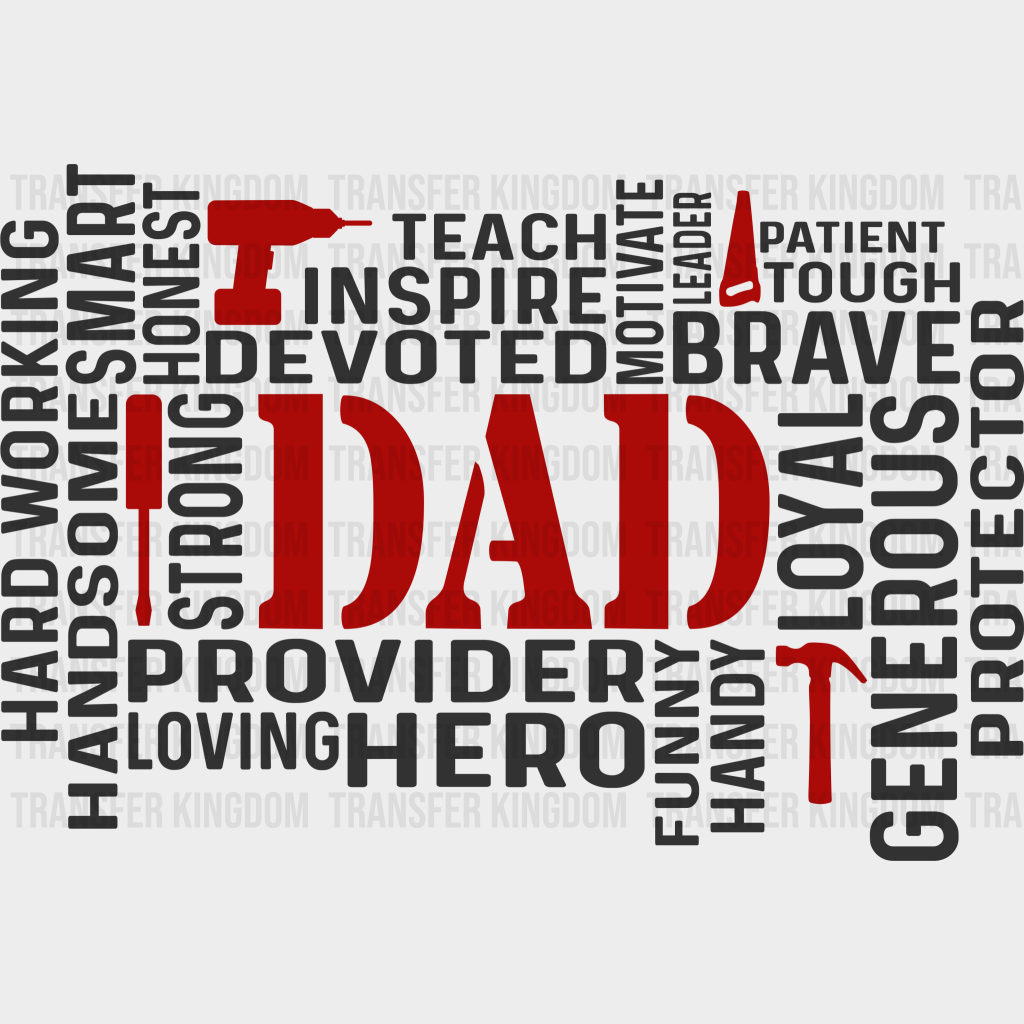 DAD Design - DTF heat transfer - Transfer Kingdom