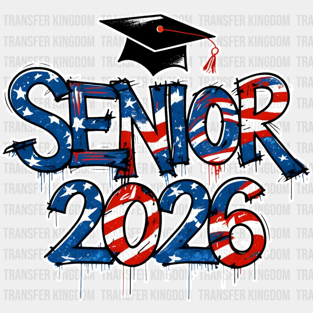 Dazoratix Senior Sash Iron on Transfers - 8 Sheets Graduation Stole