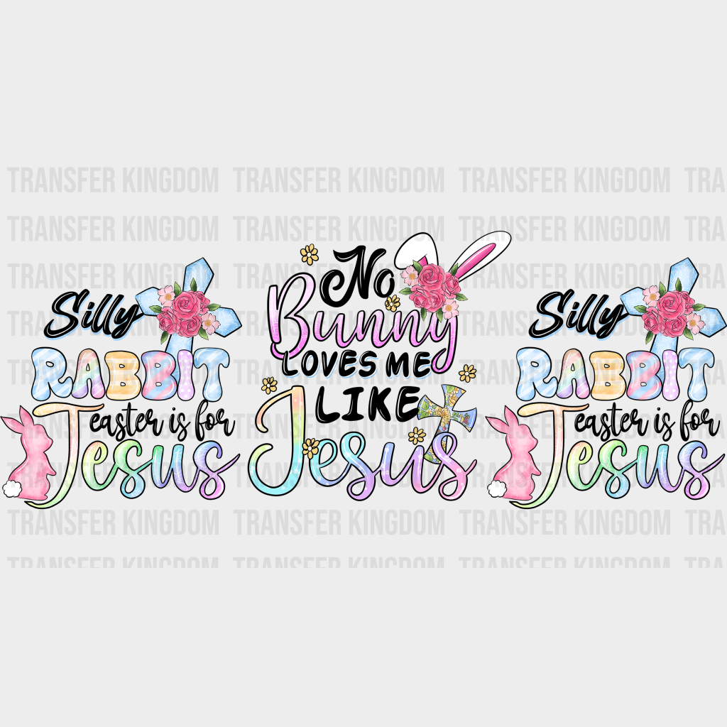 Silly Rabbit Easter UV DTF Transfer Cup Wrap UV DTF Sticker - Transfer Kingdom