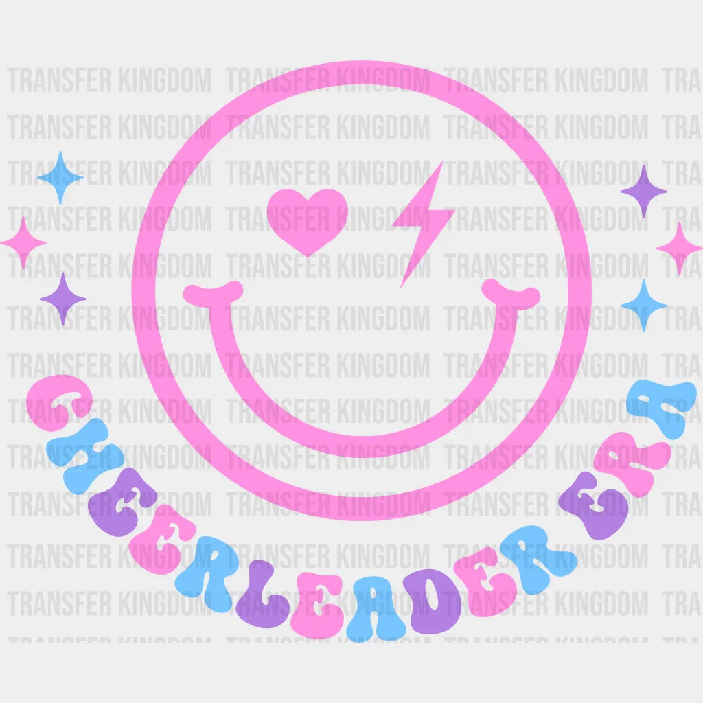 Smiley Cheerleader Era - Dtf Heat Transfer