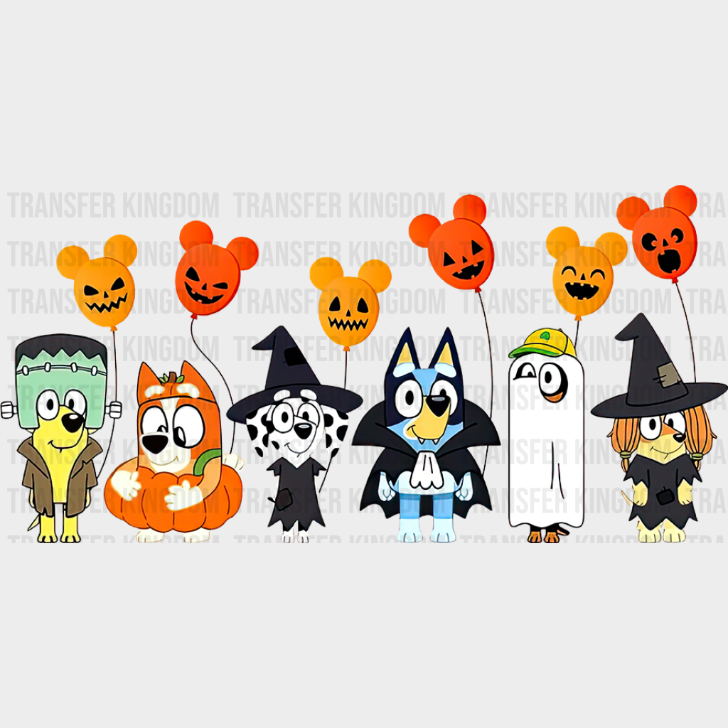 Smiley Halloween Design - Dtf Heat Transfer
