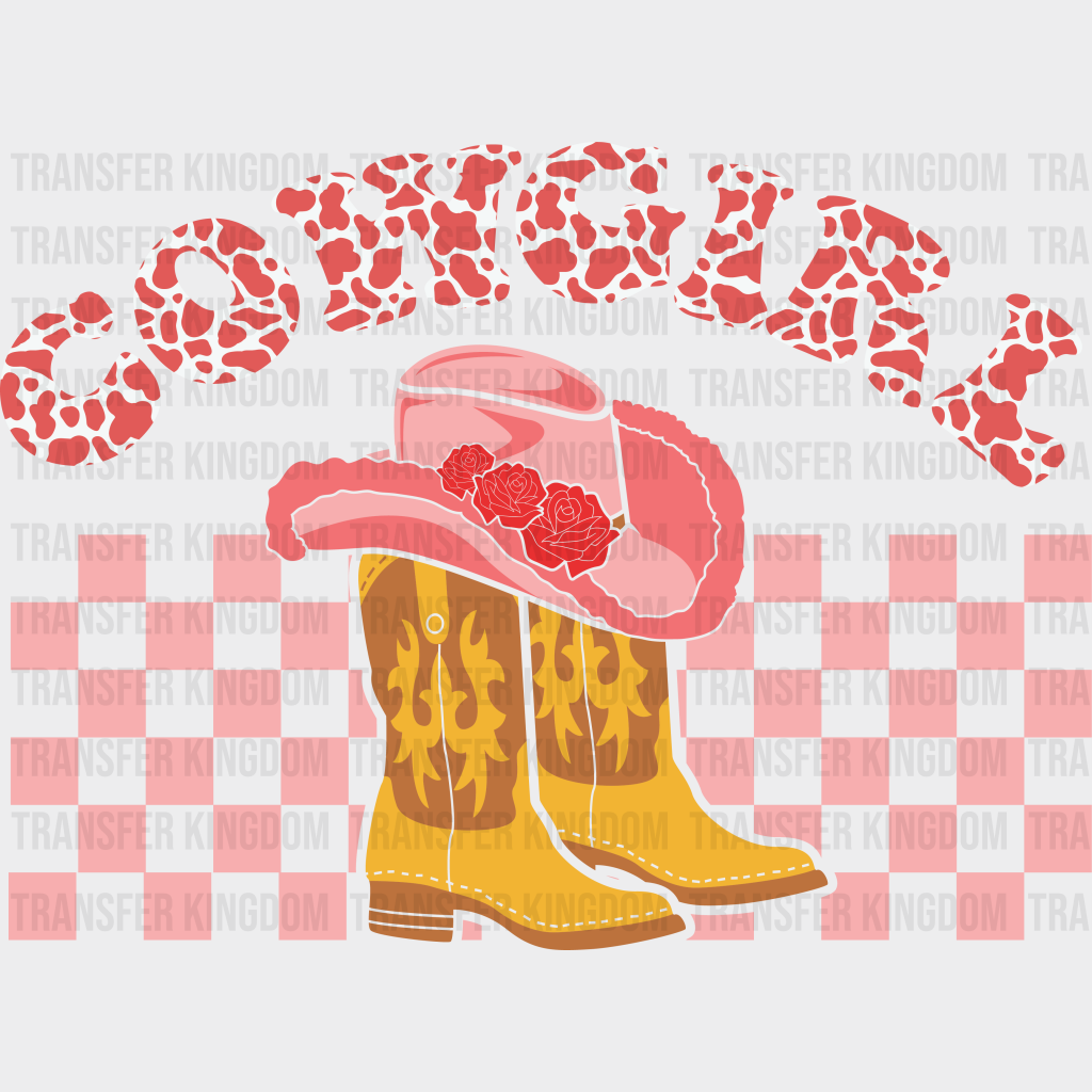 Solo Cowgirl - Dtf Heat Transfer