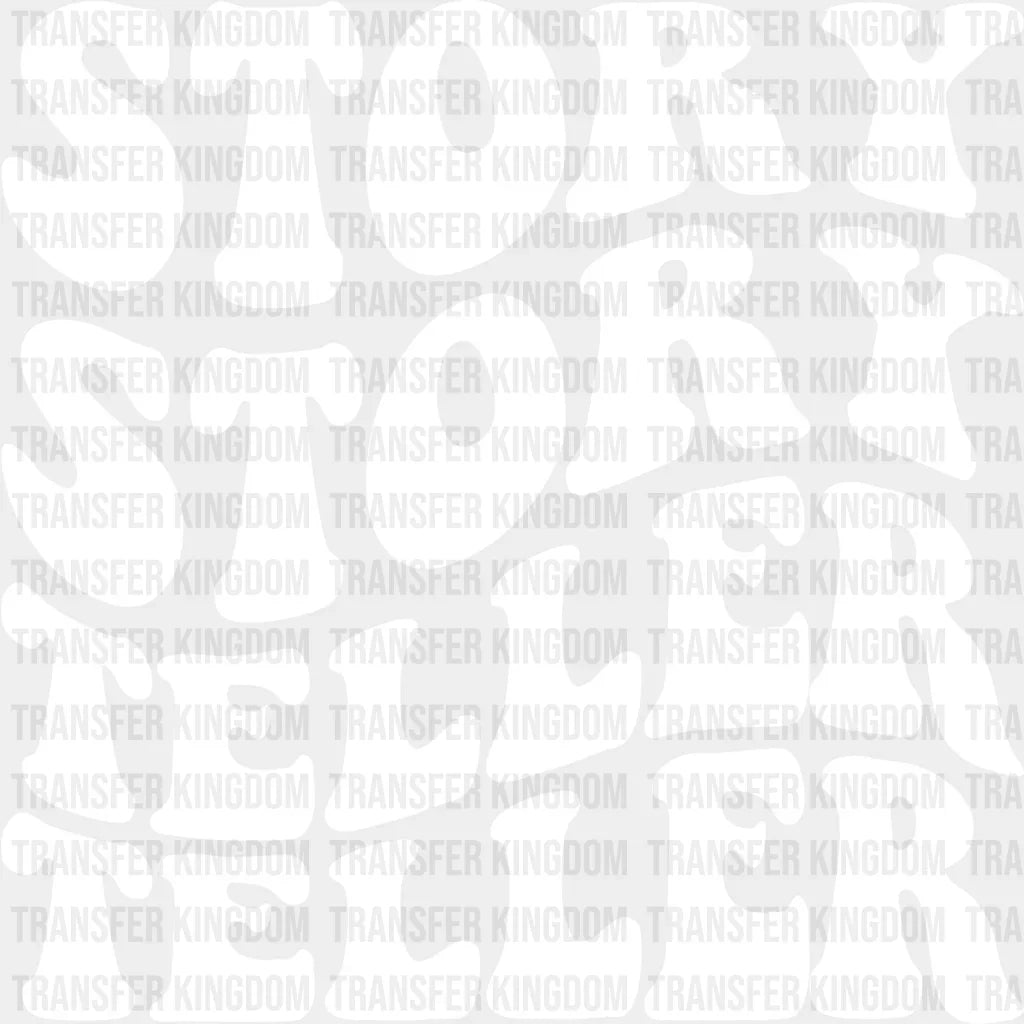 Story Teller - Photography Iron On Dtf Transfer Unisex S & M (10’’) / Light Color Design See Imaging