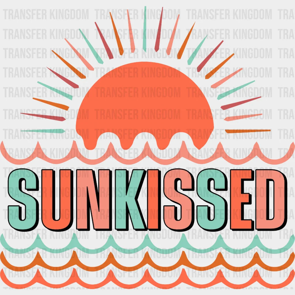 Sunkissed Sun Dtf Transfer