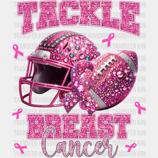 Tackle Breast Cancer - Breast Cancer Awareness DTF Transfer
