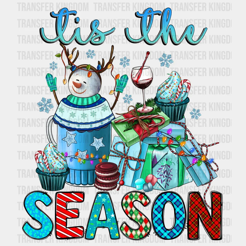 The Season Christmas Design - Dtf Heat Transfer