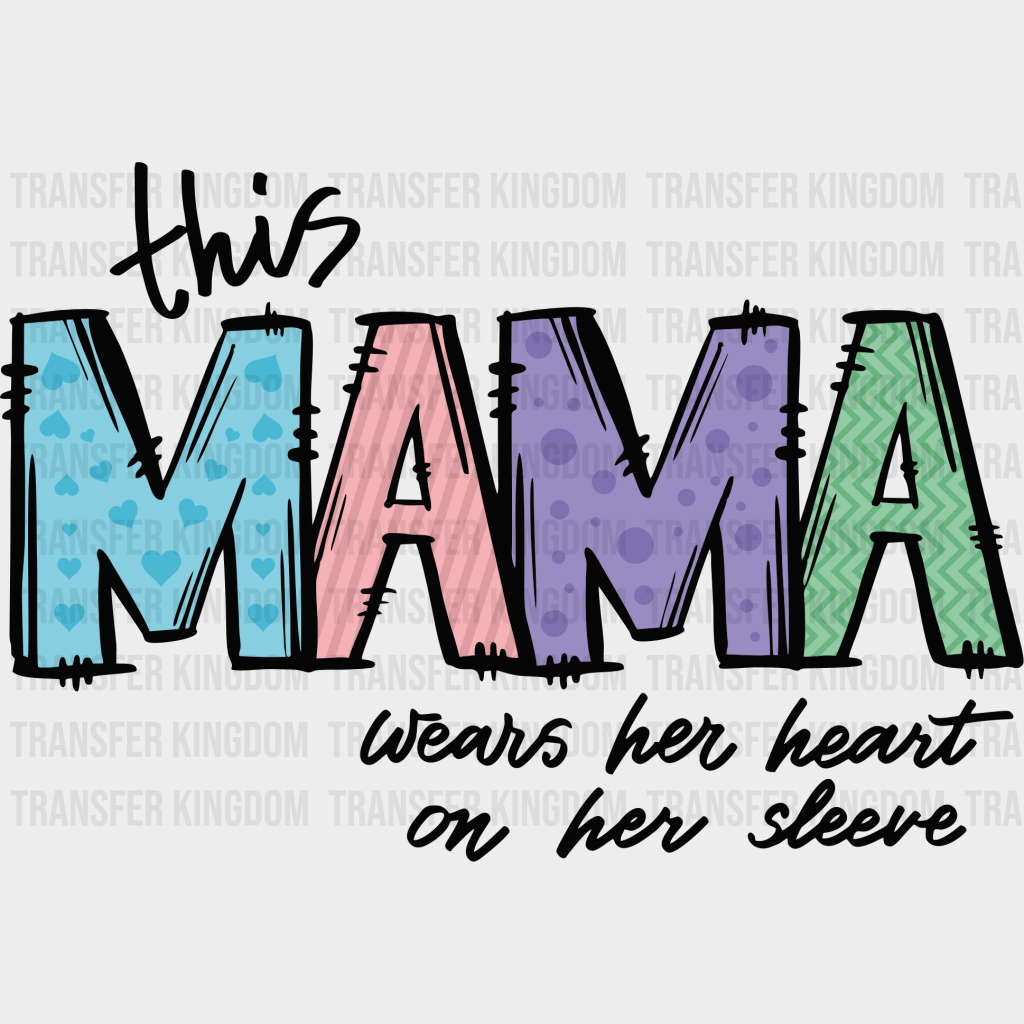 Copy of Super Mom - Mothers Day - DTF Transfer - Transfer Kingdom