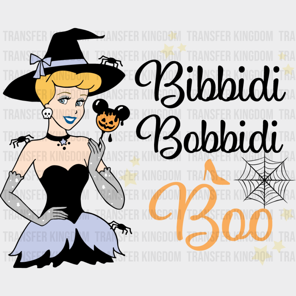 Tinkerbell Bibbidi Bobbidi Boo Design - Dtf Heat Transfer Unisex S & M ( 10 )
