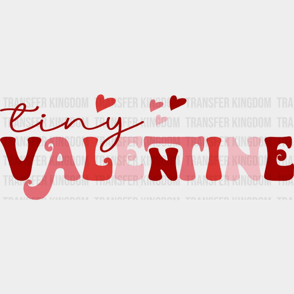 Tiny Valentine Design - Dtf Heat Transfer