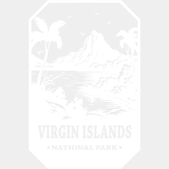 Virgin Islands National Park Design - Parks Dtf Transfers Unisex S & M (10’) / Light Color See