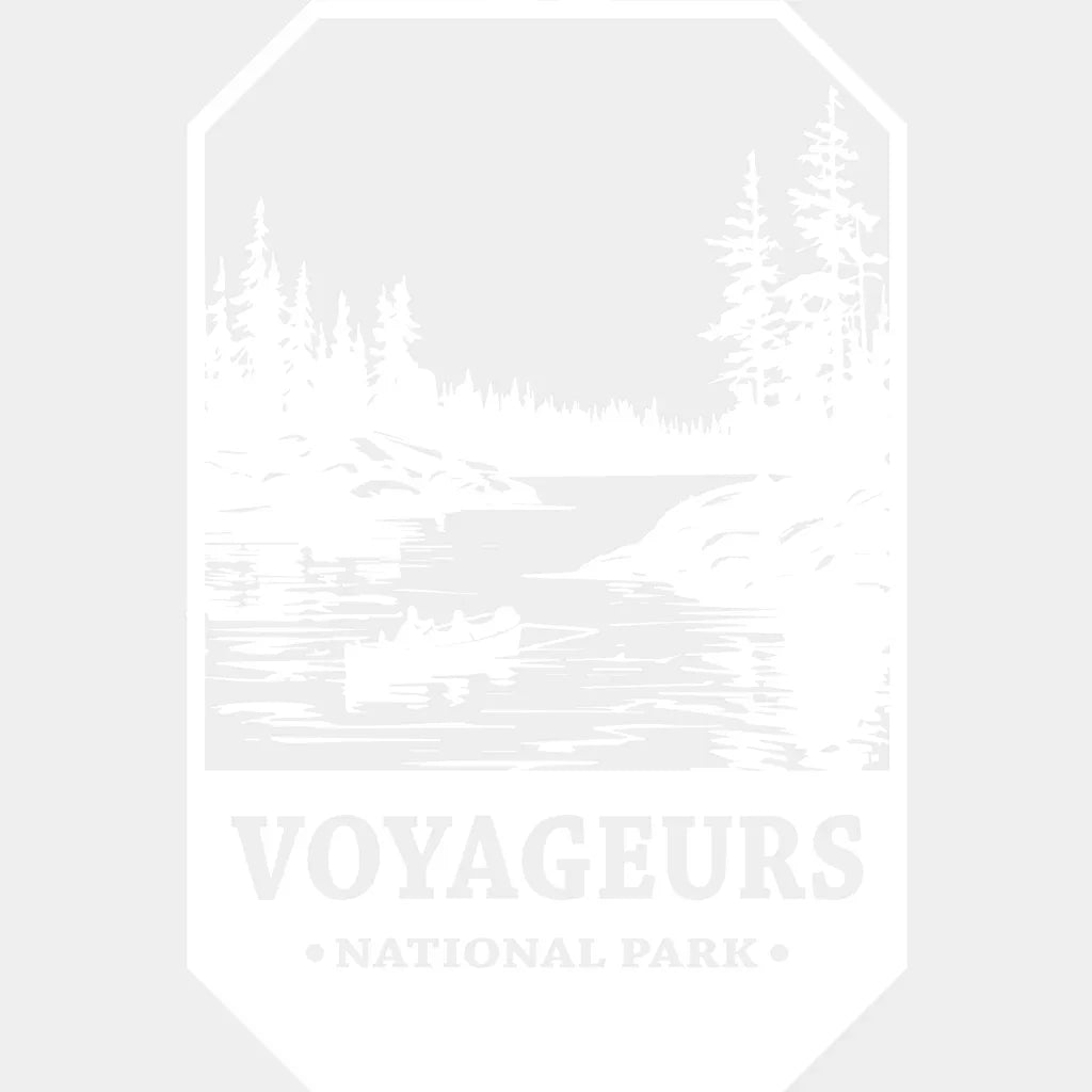 Voyageurs National Park Design - Parks Dtf Transfers Unisex S & M (10’) / Light Color See Imaging