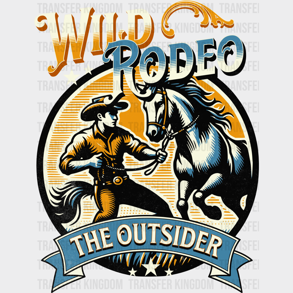 Wild Rodeo The Outsider Design - Dtf Transfers