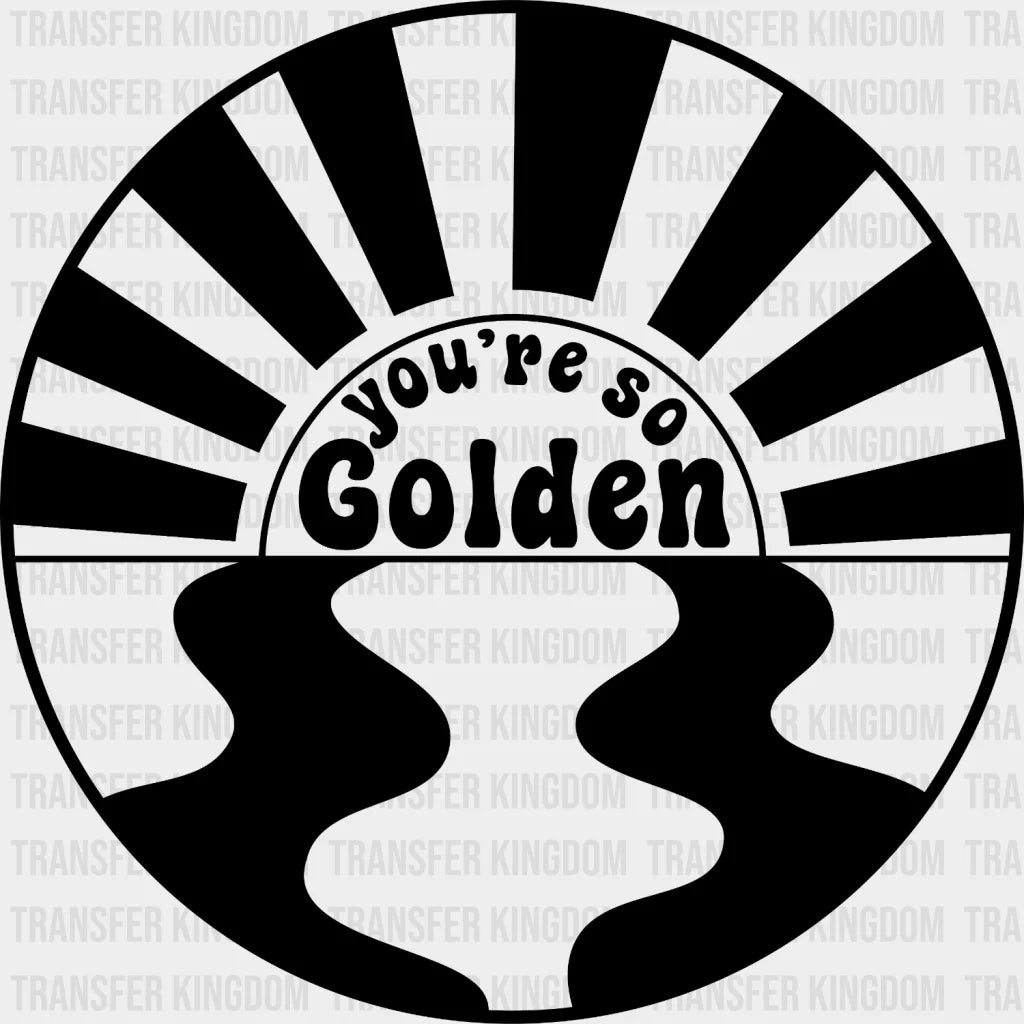 Youre So Golden Harry Styles Design - Dtf Heat Transfer