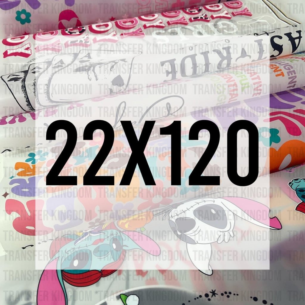 22 X 120 Gang Sheet Software / Custom Dtf Transfer
