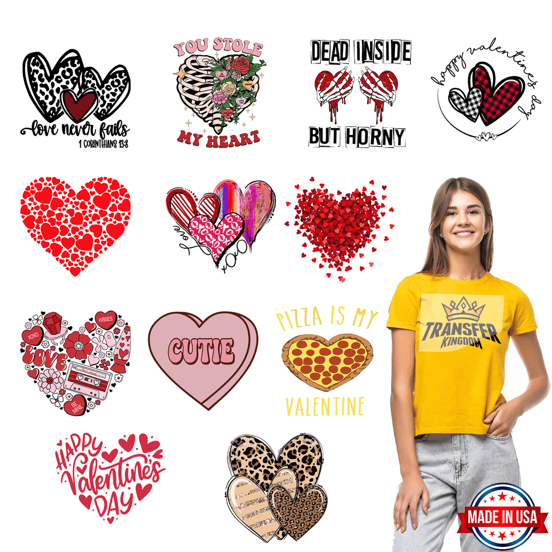 Valentine's Premade Gang sheet #28 - transfer-kingdom