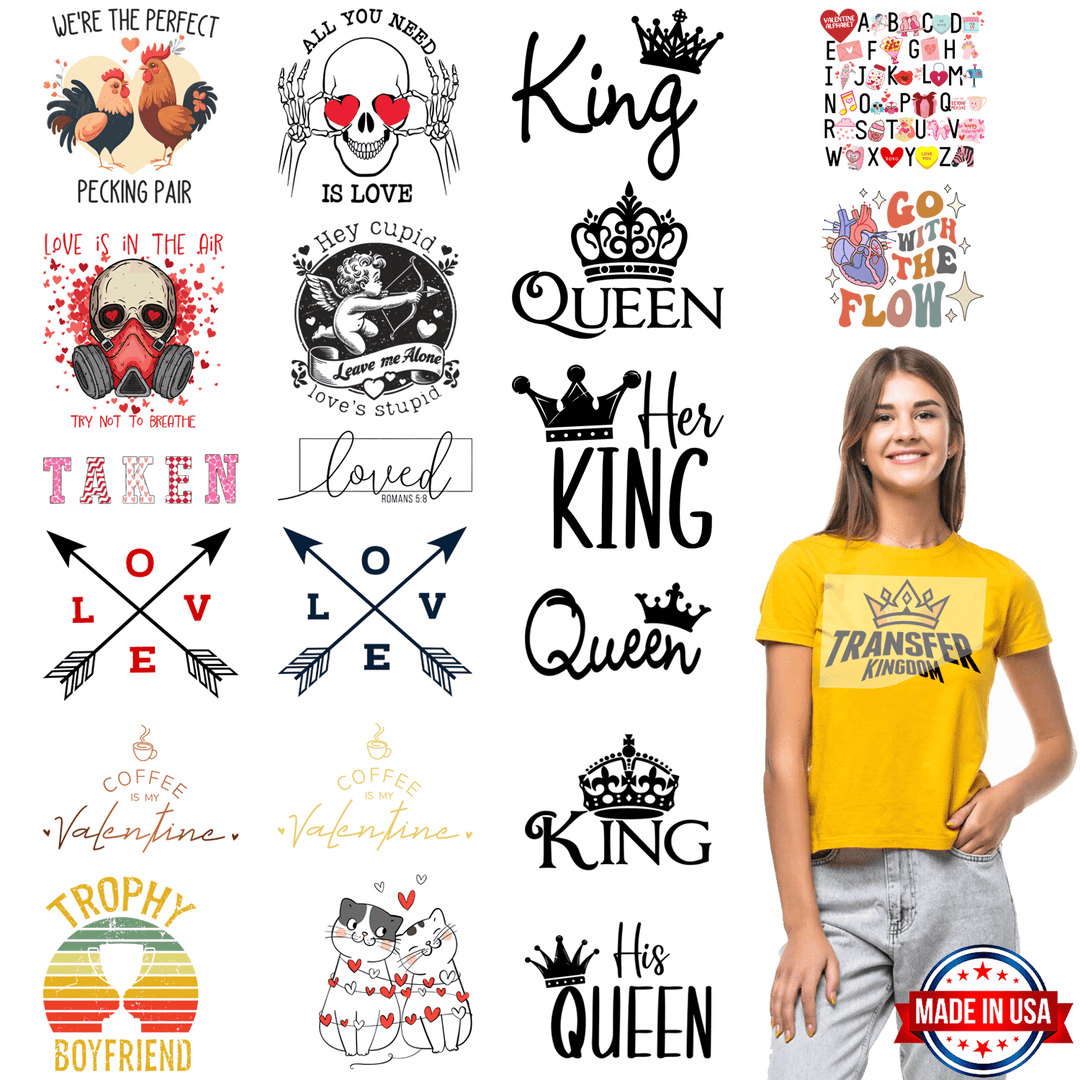 Valentine's Premade Gang sheet #36 - transfer-kingdom