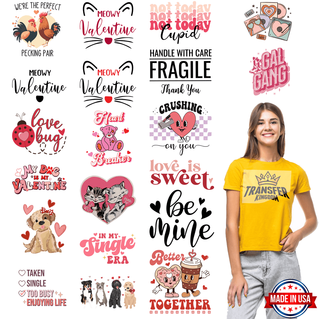 Valentine's Premade Gang sheet #38 - transfer-kingdom