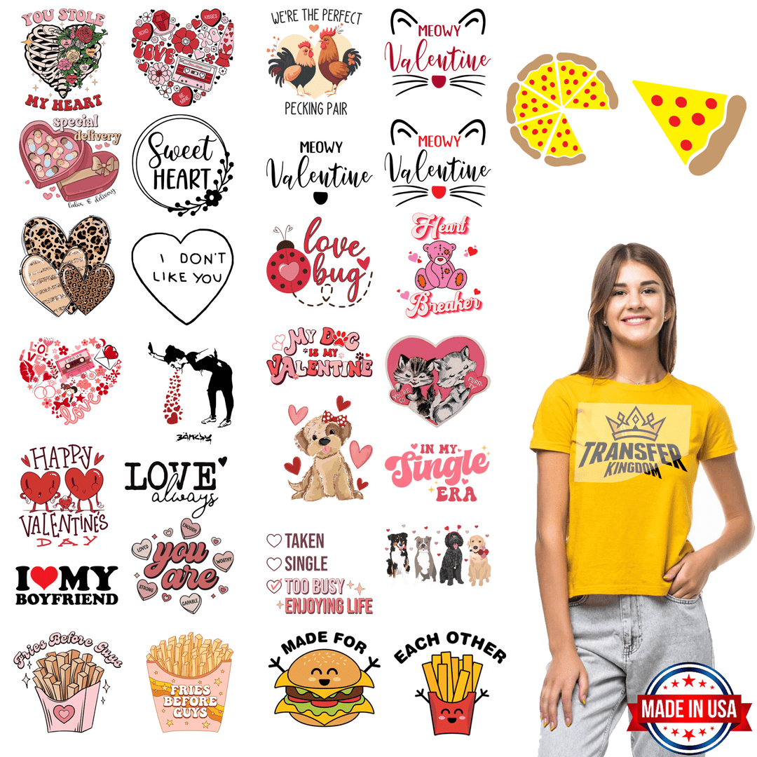 Valentine's Premade Gang sheet #43 - transfer-kingdom