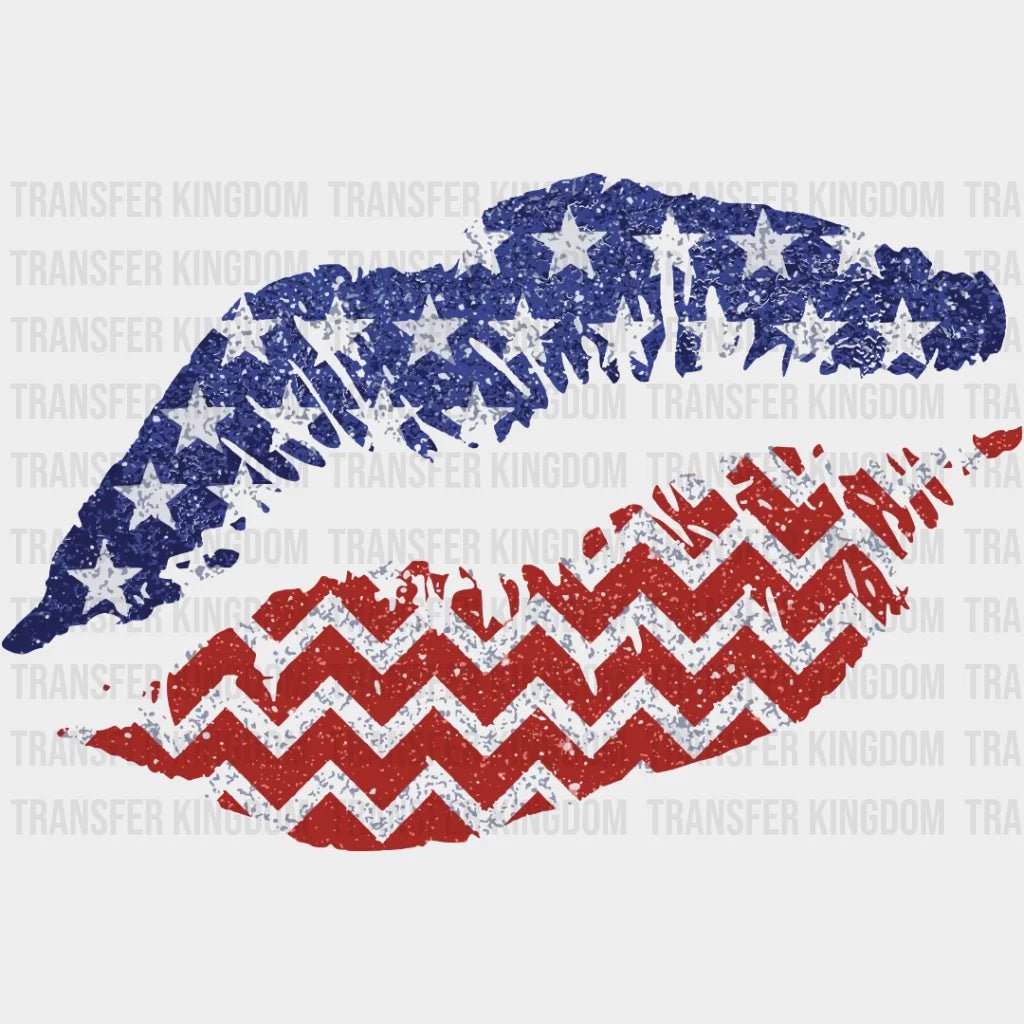 American Lips Dtf Transfer