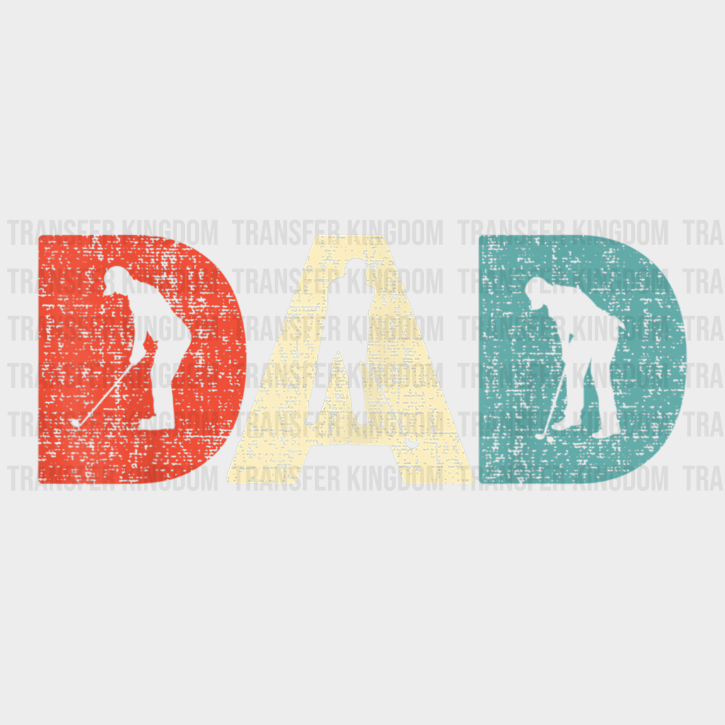 Best Golfer DAD Golf Player Design - DTF heat transfer - Transfer Kingdom