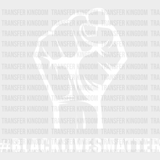 Black Lives Matter BLM Equality design- DTF heat transfer - Transfer Kingdom