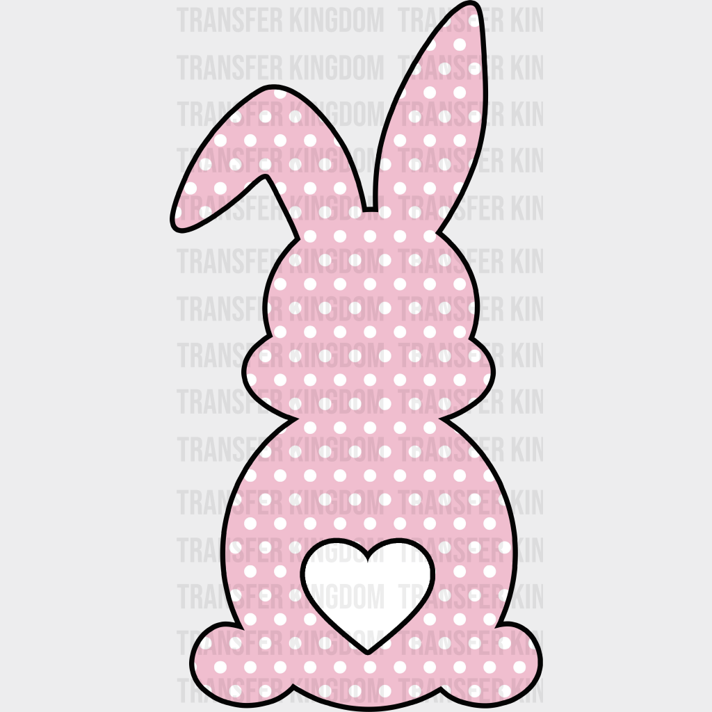 Bunny Easter Design - DTF heat transfer - Transfer Kingdom
