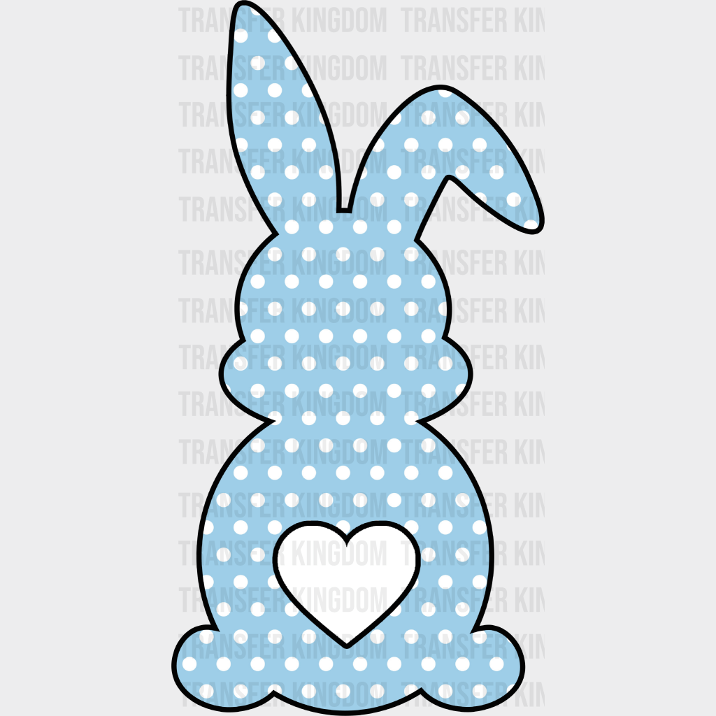 Bunny Easter Design - DTF heat transfer - Transfer Kingdom