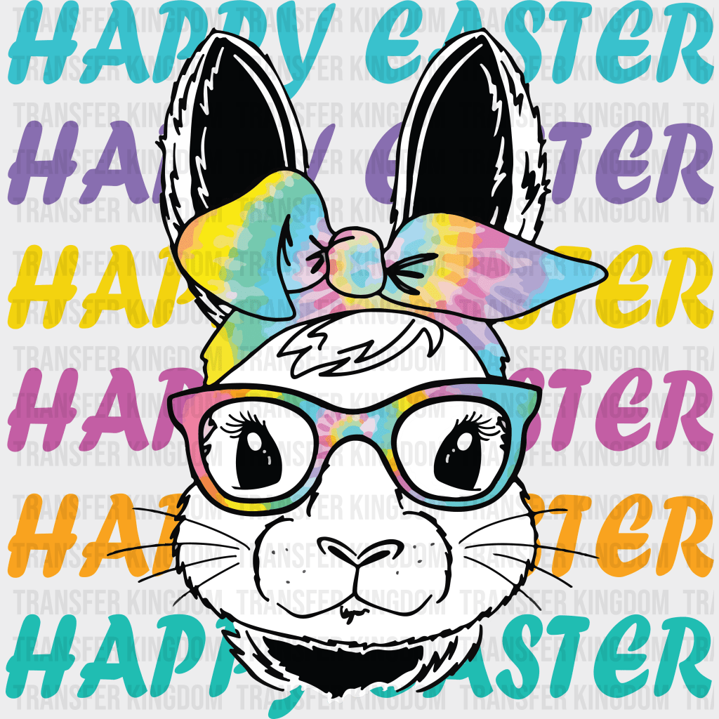Bunny Easter Design - DTF heat transfer - Transfer Kingdom