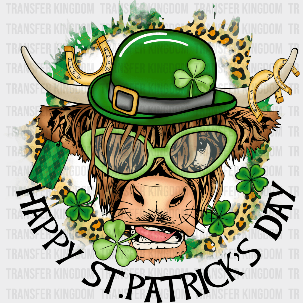 Cattle St. Patrick's Day Design - DTF heat transfer - Transfer Kingdom