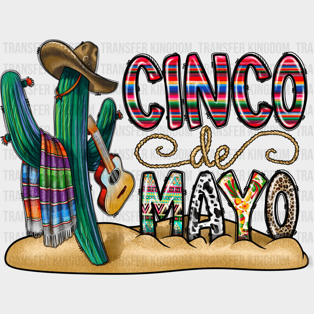 Cinco De Mayo - Cinco De Mayo DTF heat transfer - Transfer Kingdom