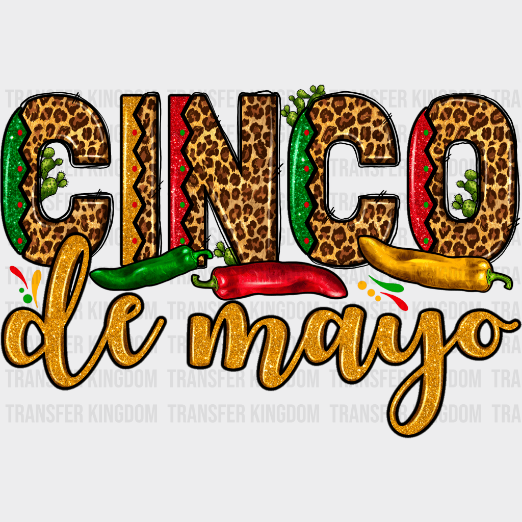 Cinco De Mayo - Cinco De Mayo DTF heat transfer - Transfer Kingdom