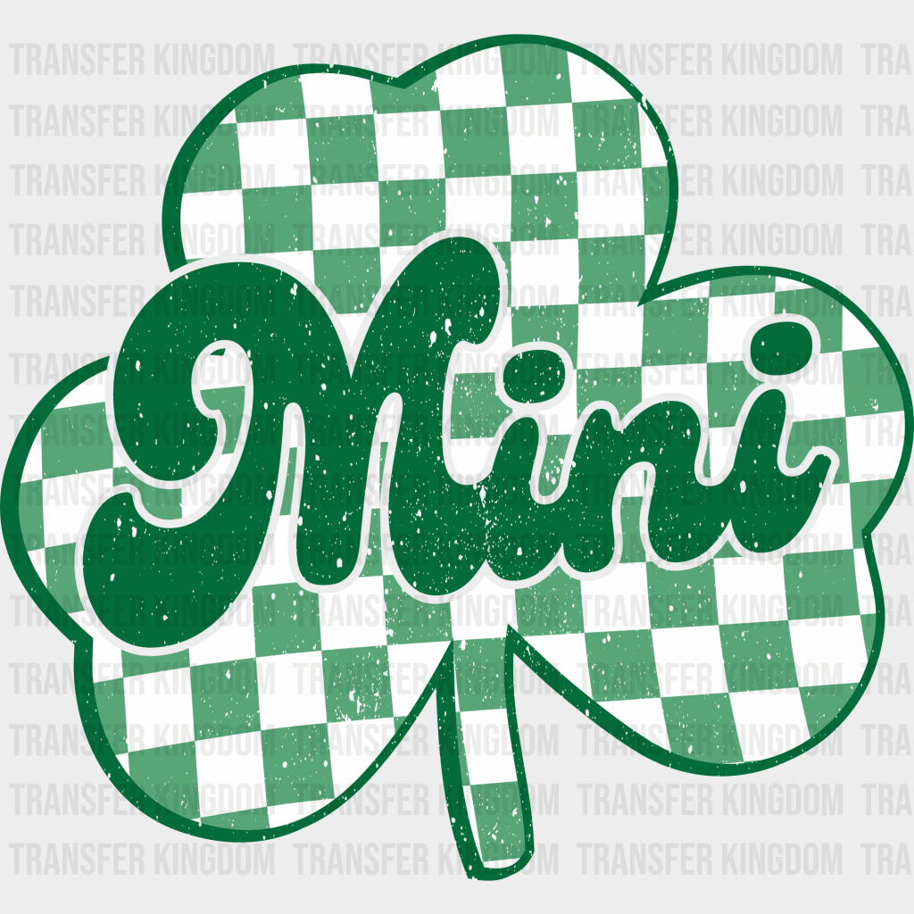 Clover Mini St. Patrick's Day Design - DTF heat transfer - Transfer Kingdom