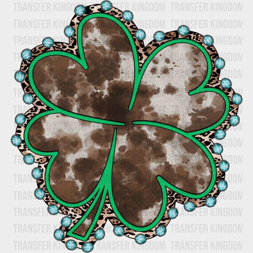 Clover St. Patrick's Day Design - DTF heat transfer - Transfer Kingdom