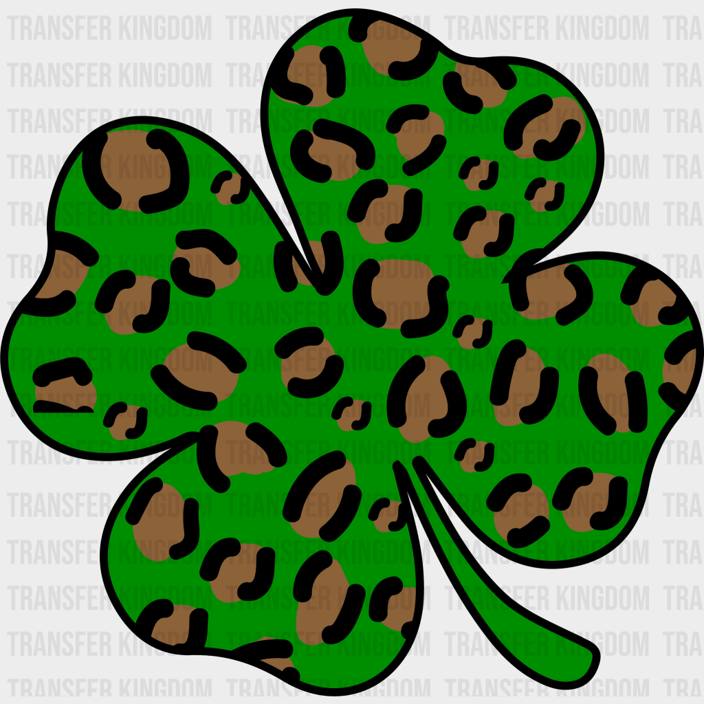 Clover St. Patrick's Day Design - DTF heat transfer - Transfer Kingdom