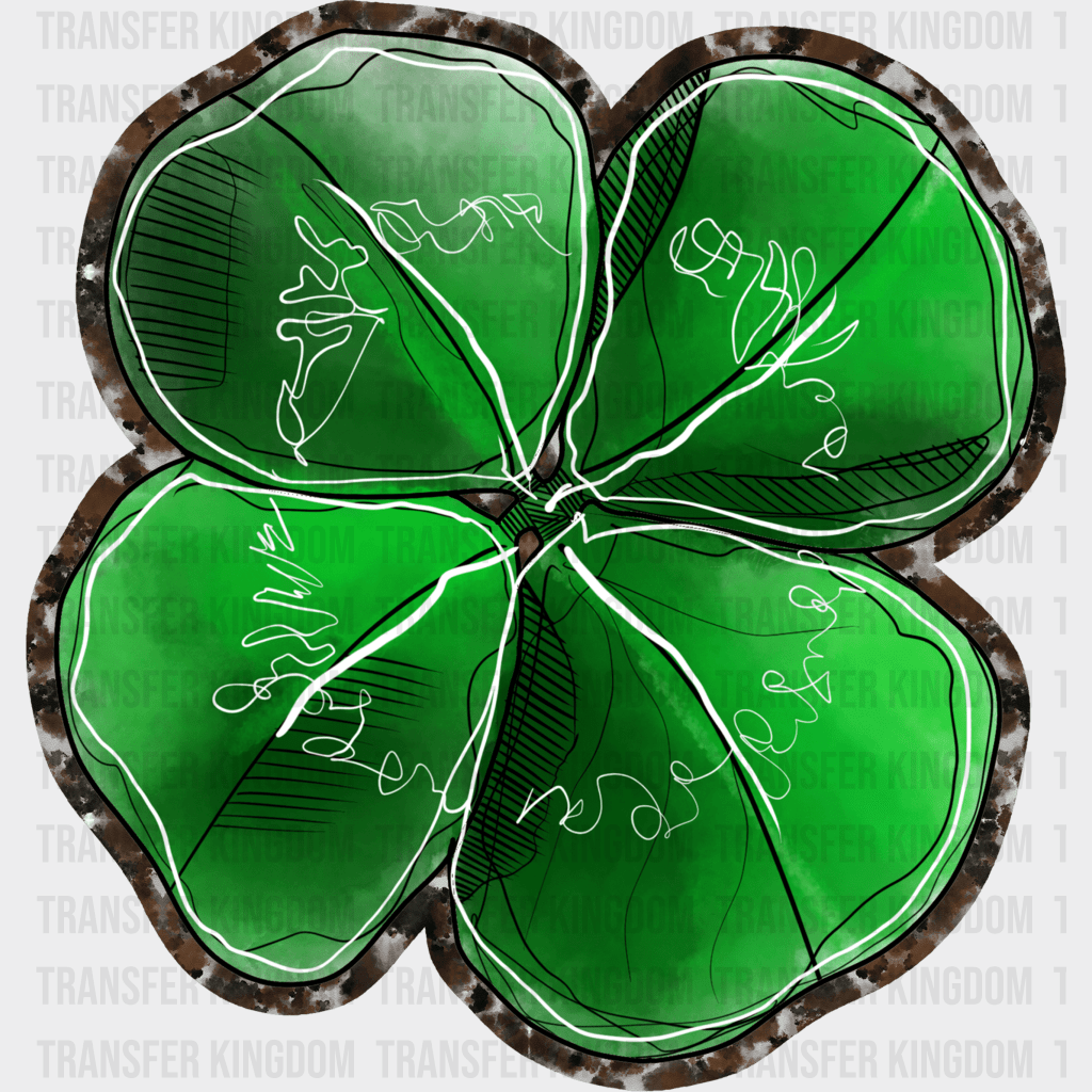 Clover St. Patrick's Day Design - DTF heat transfer - Transfer Kingdom