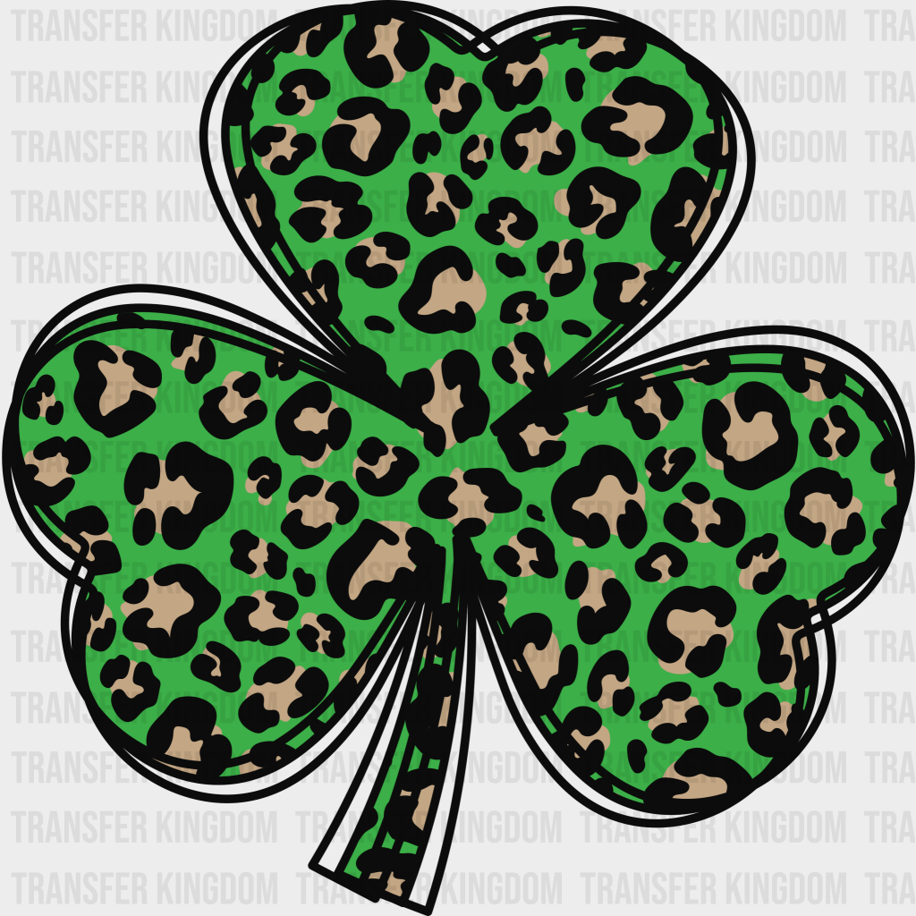Clover St. Patrick's Day Design - DTF heat transfer - Transfer Kingdom