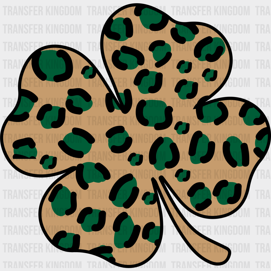 Clover St. Patrick's Day Design - DTF heat transfer - Transfer Kingdom