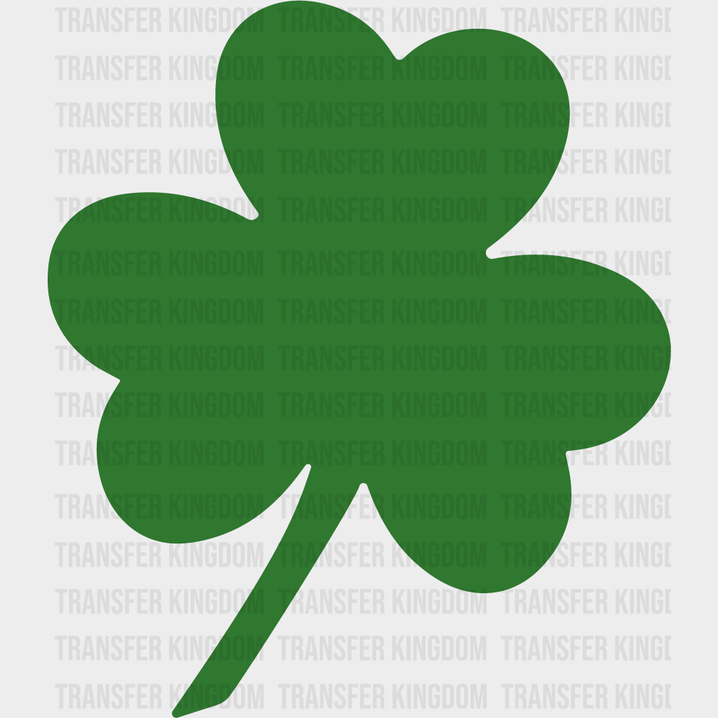 Clover St. Patrick's Day Design - DTF heat transfer - Transfer Kingdom