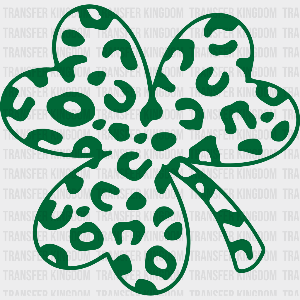 Clover St. Patrick's Day Design - DTF heat transfer - Transfer Kingdom