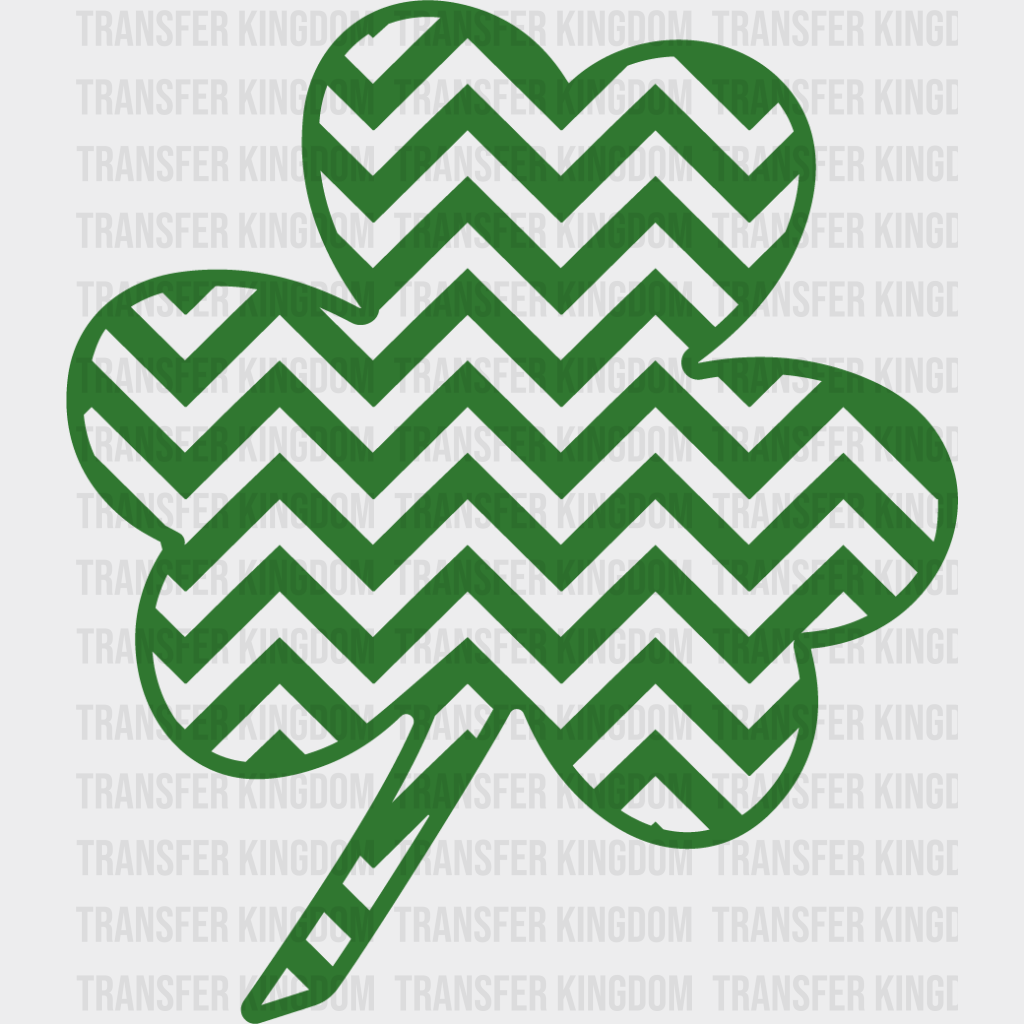 Clover St. Patrick's Day Design - DTF heat transfer - Transfer Kingdom