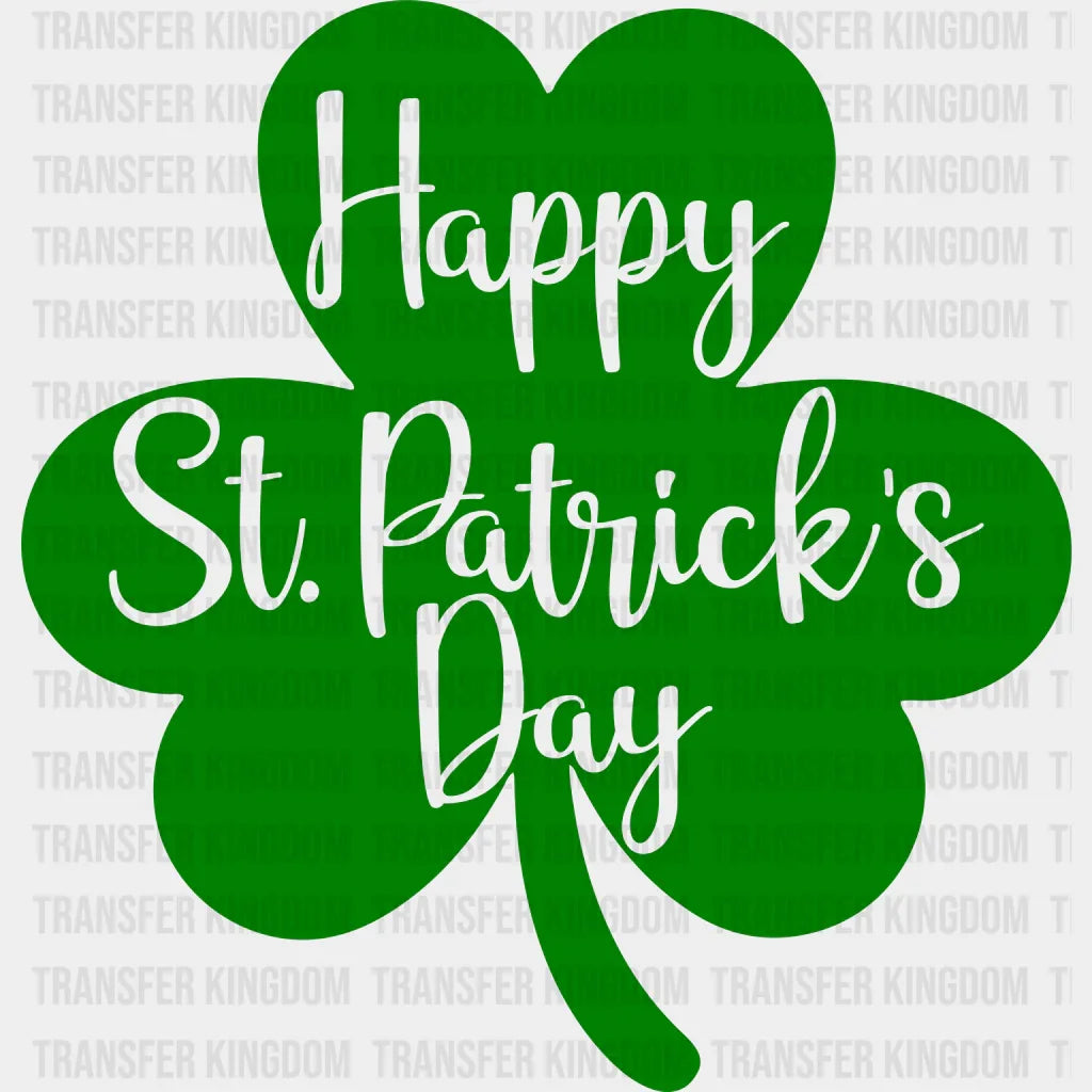 Clover St. Patrick's Day Design - DTF heat transfer - Transfer Kingdom