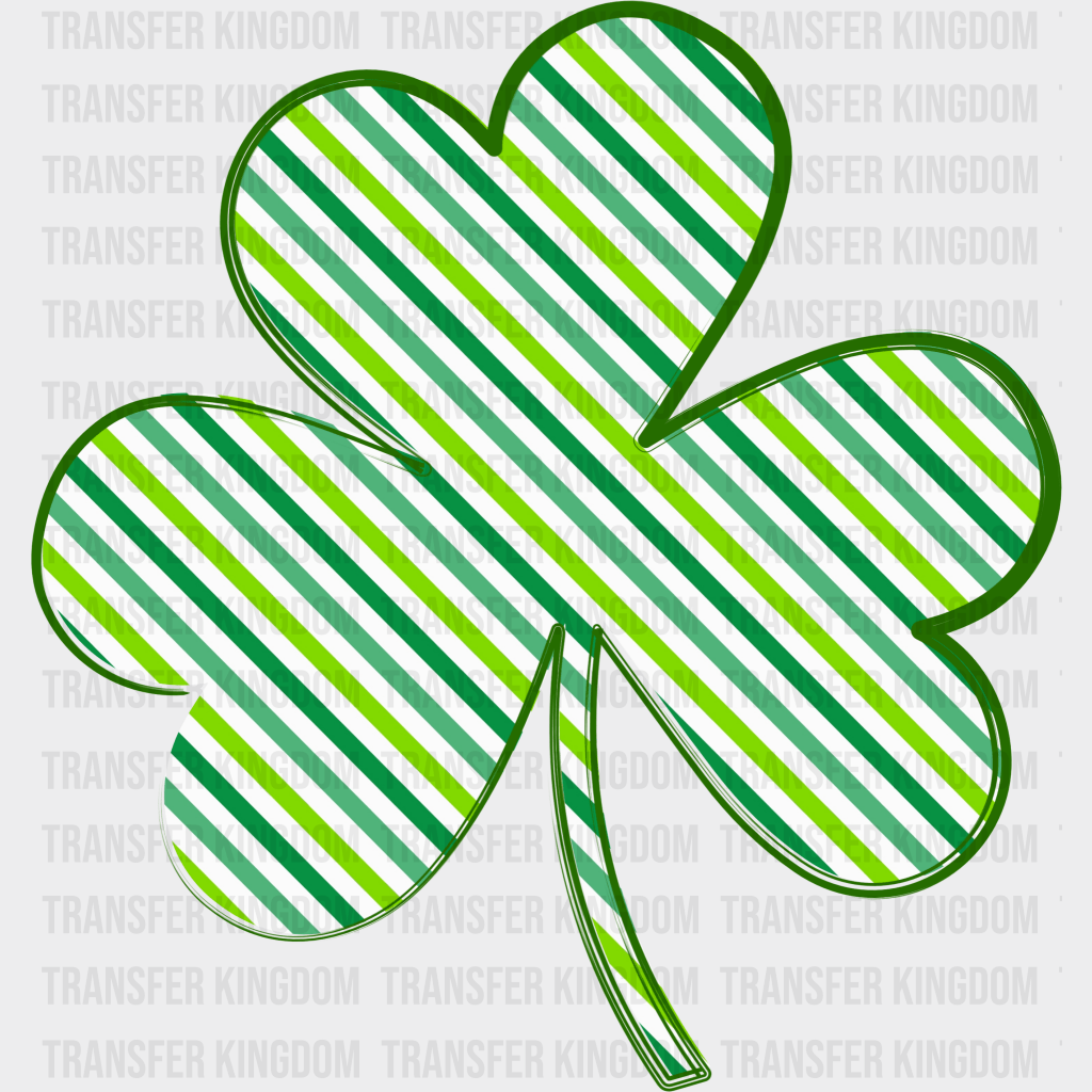 Clover St. Patrick's Day Design - DTF heat transfer - Transfer Kingdom