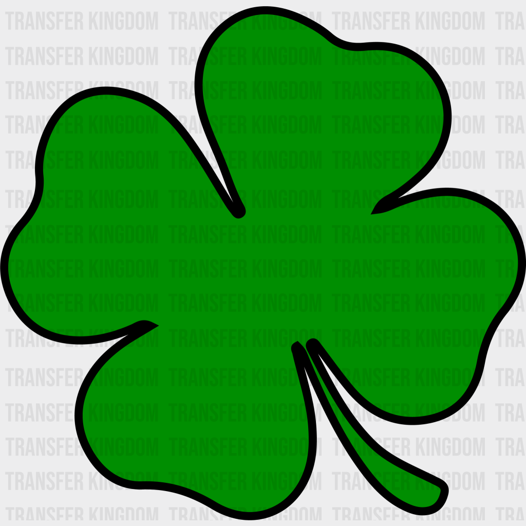 Clover St. Patrick's Day Design - DTF heat transfer - Transfer Kingdom
